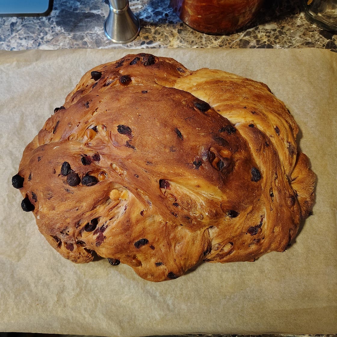 Paul Hollywood's Chocolate Cherry Bread