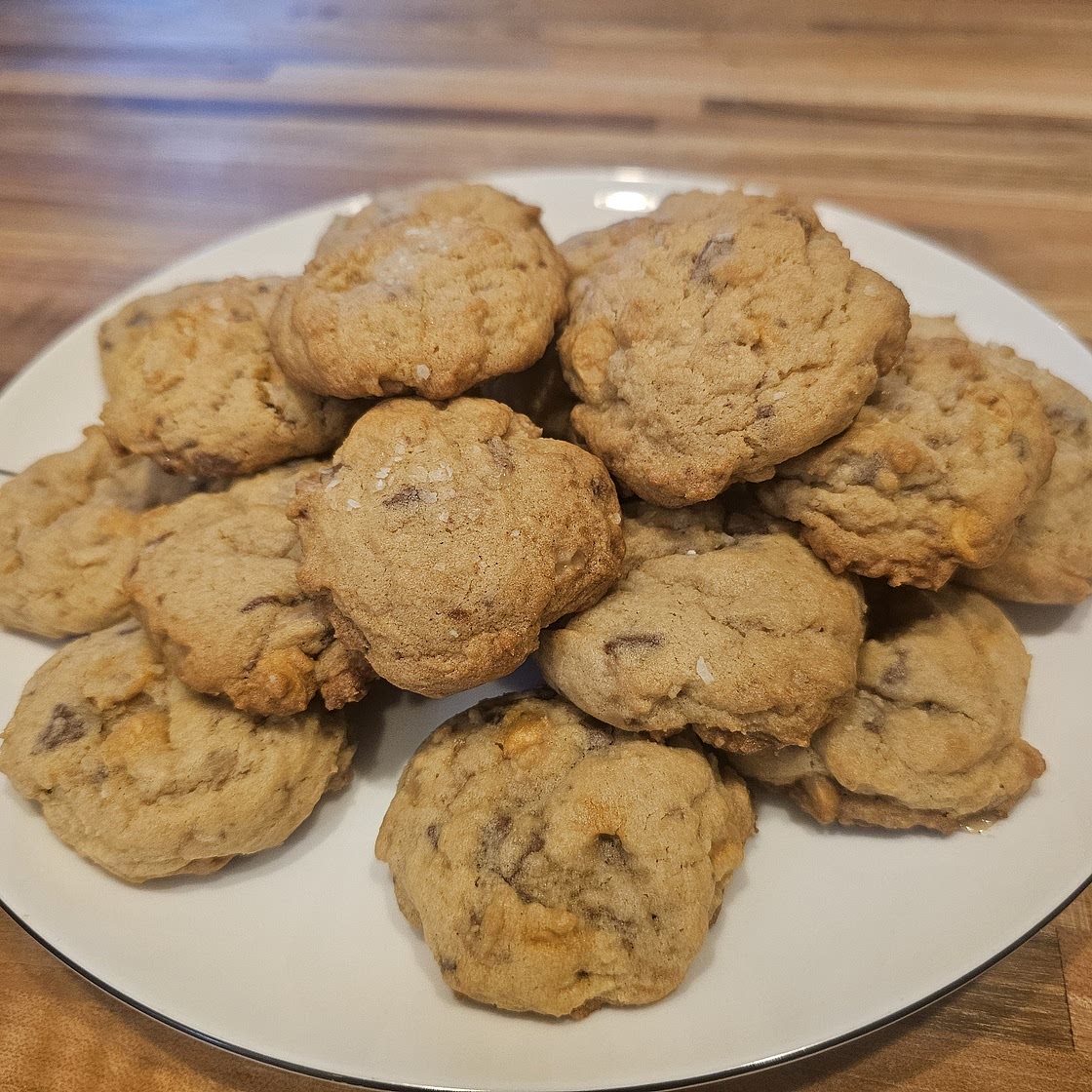 Salted Butterscotch Cookies