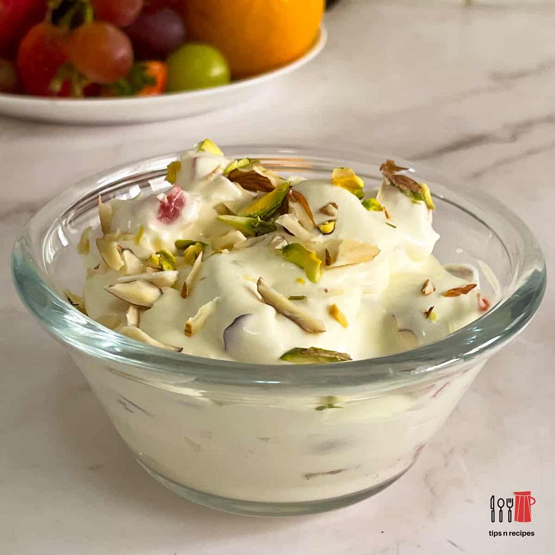 Whipped Fruit Cream Recipe