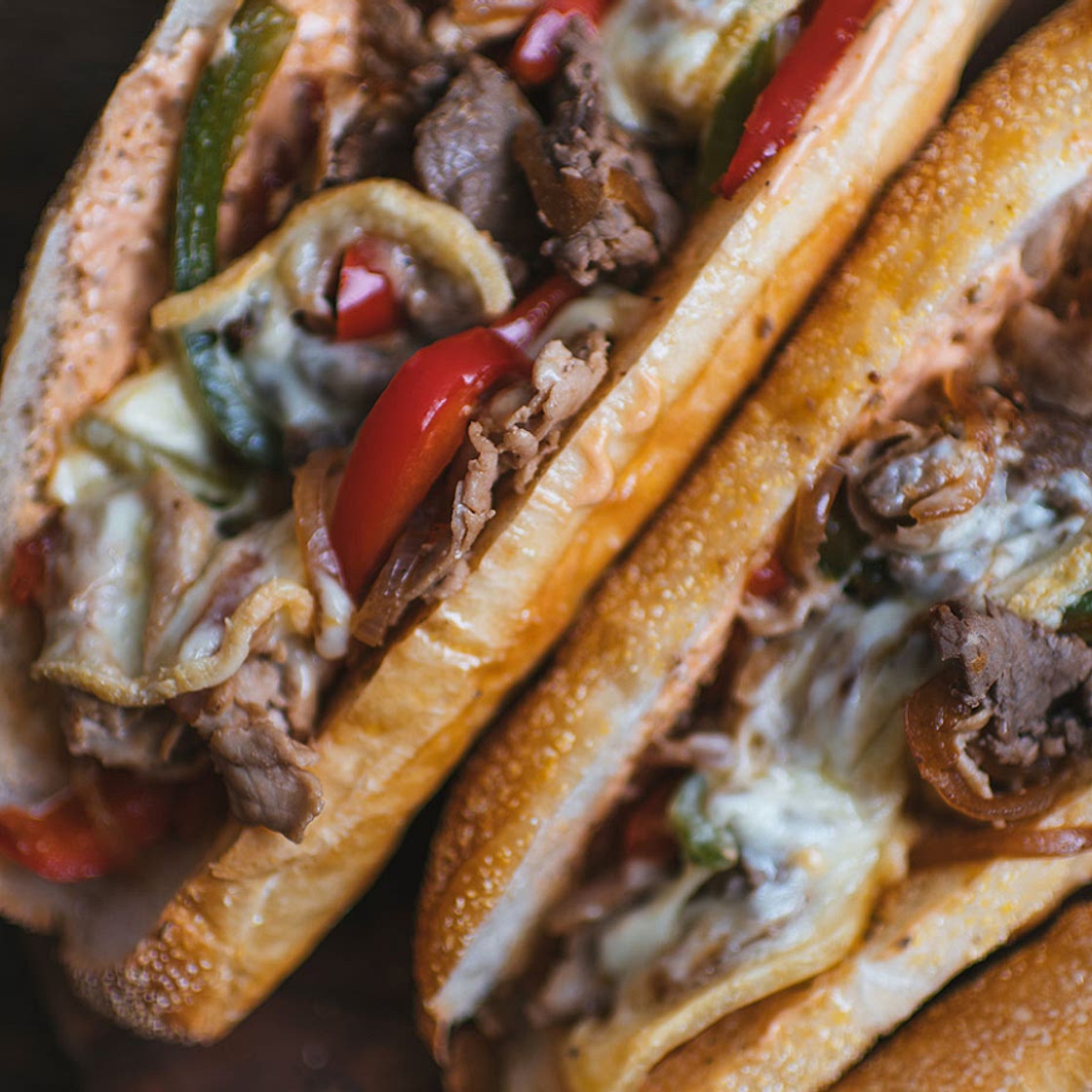 Sous-marins à la viande et au fromage à raclette