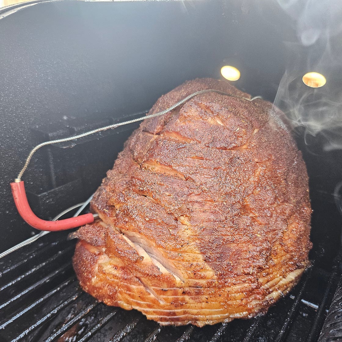 Hot Honey Cajun Smoked Ham