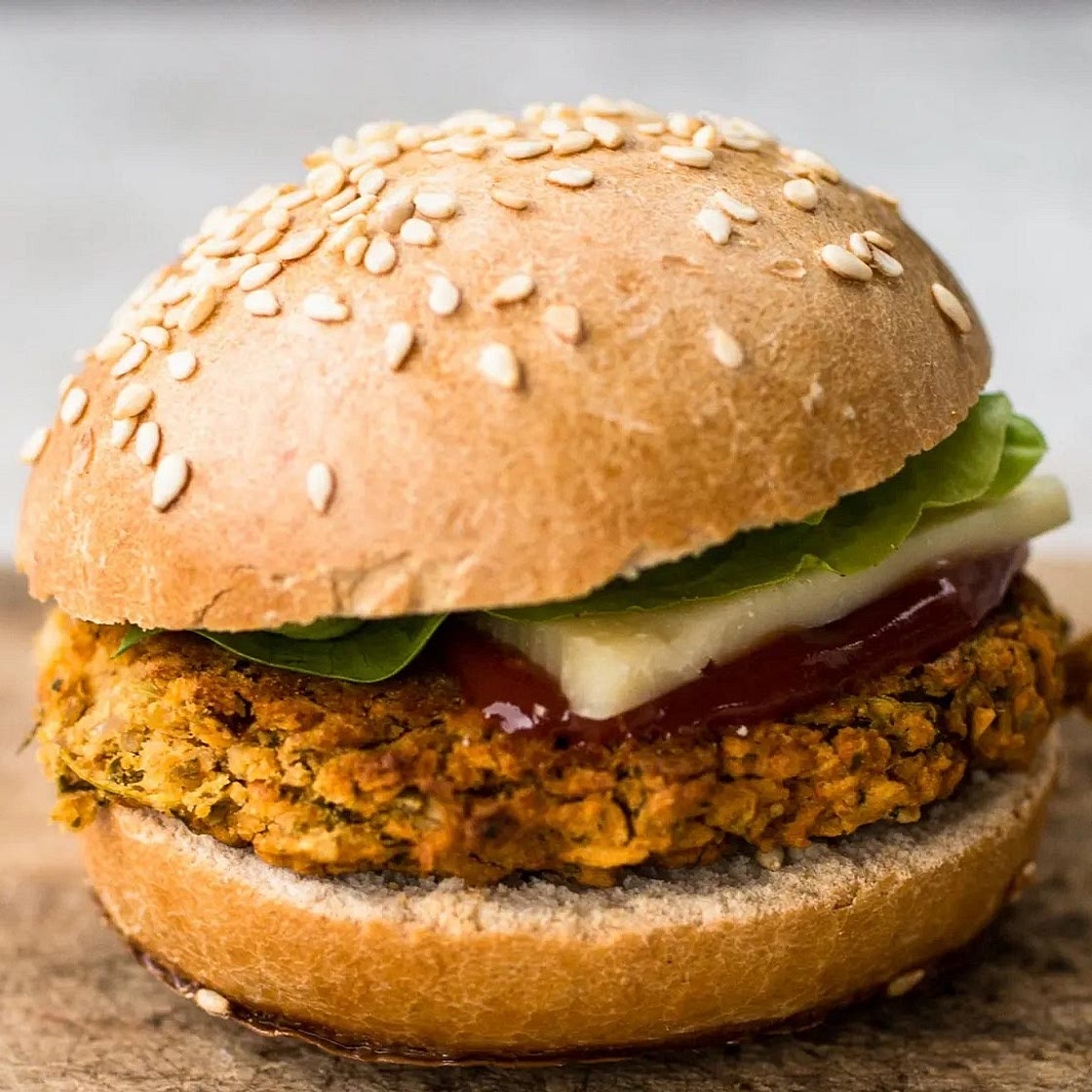 Sweet Potato Veggie Burgers - Jason Skrobar