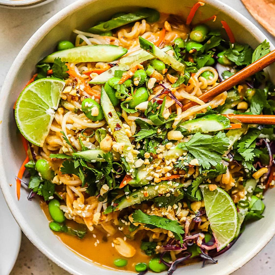 Spicy Peanut Noodles Recipe