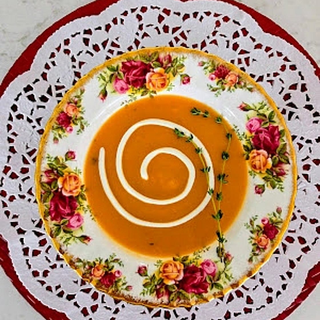 Sweet Potato Pear Soup