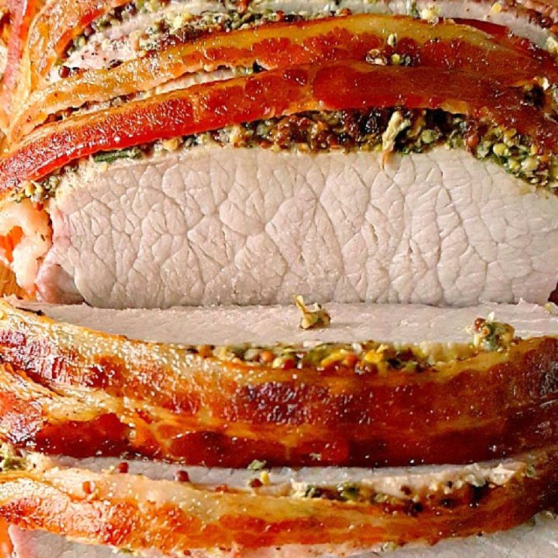Bacon Wellington Pork Roast