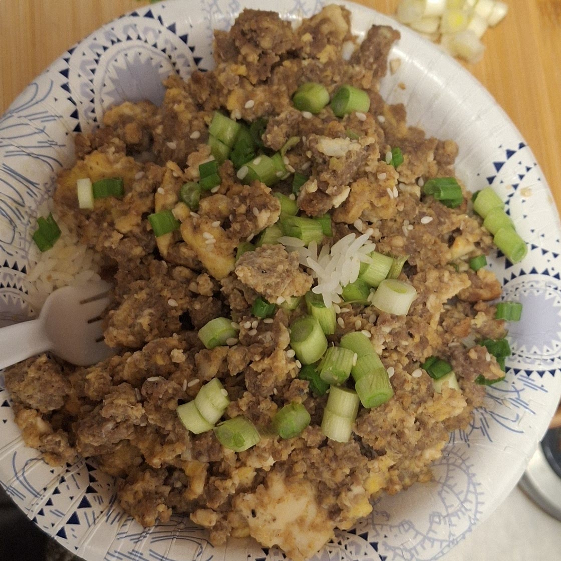 Korean Ground Beef and Rice Bowls