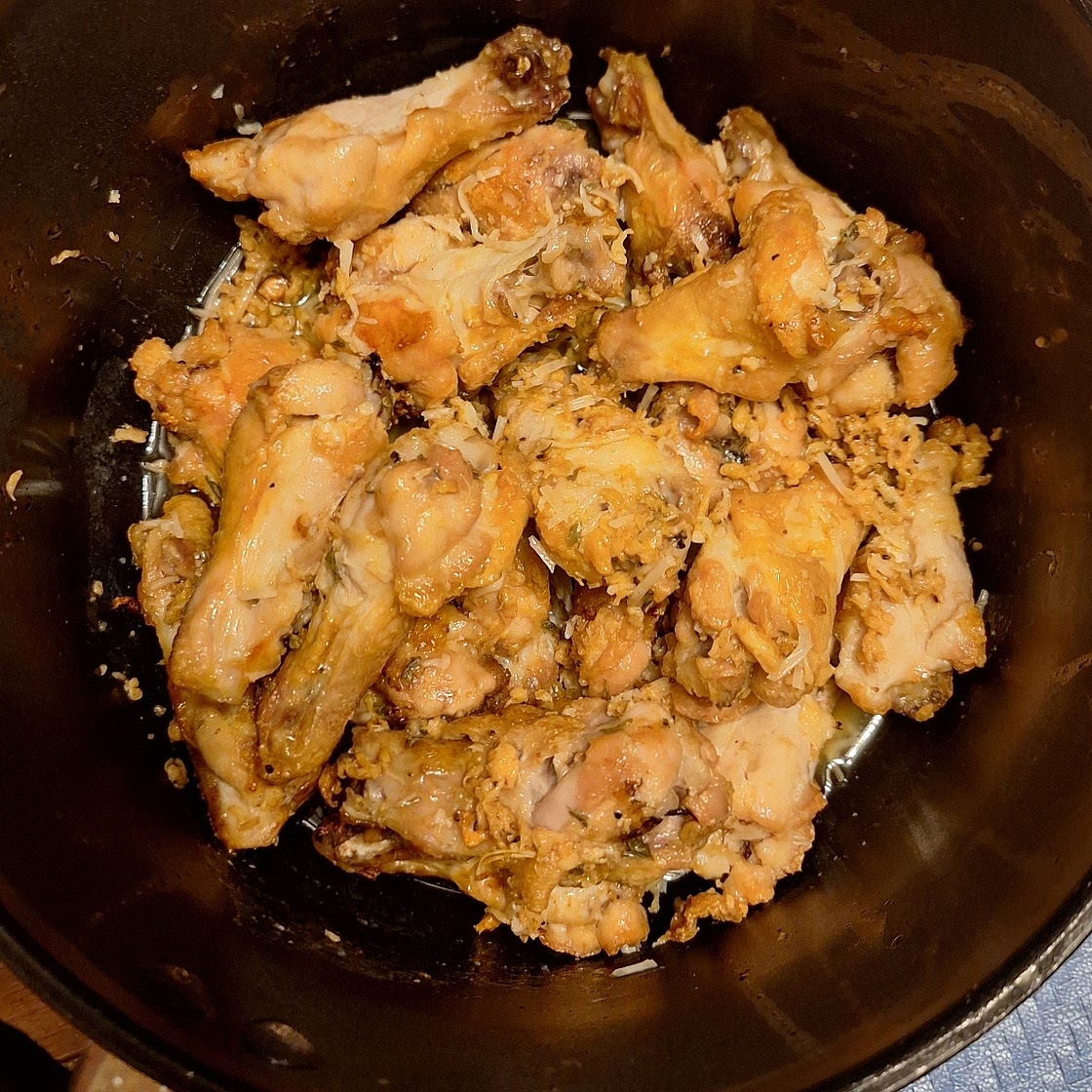 Garlic Parmesan Chicken Wings