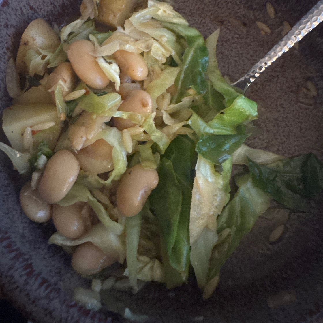Butter Beans & Swiss Chard (Vegetarian Stew)