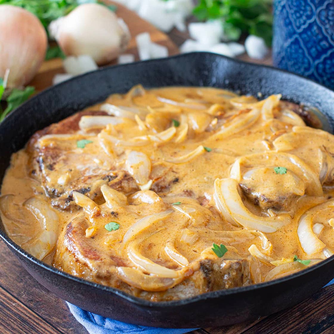 Smothered Pork Chops Recipe