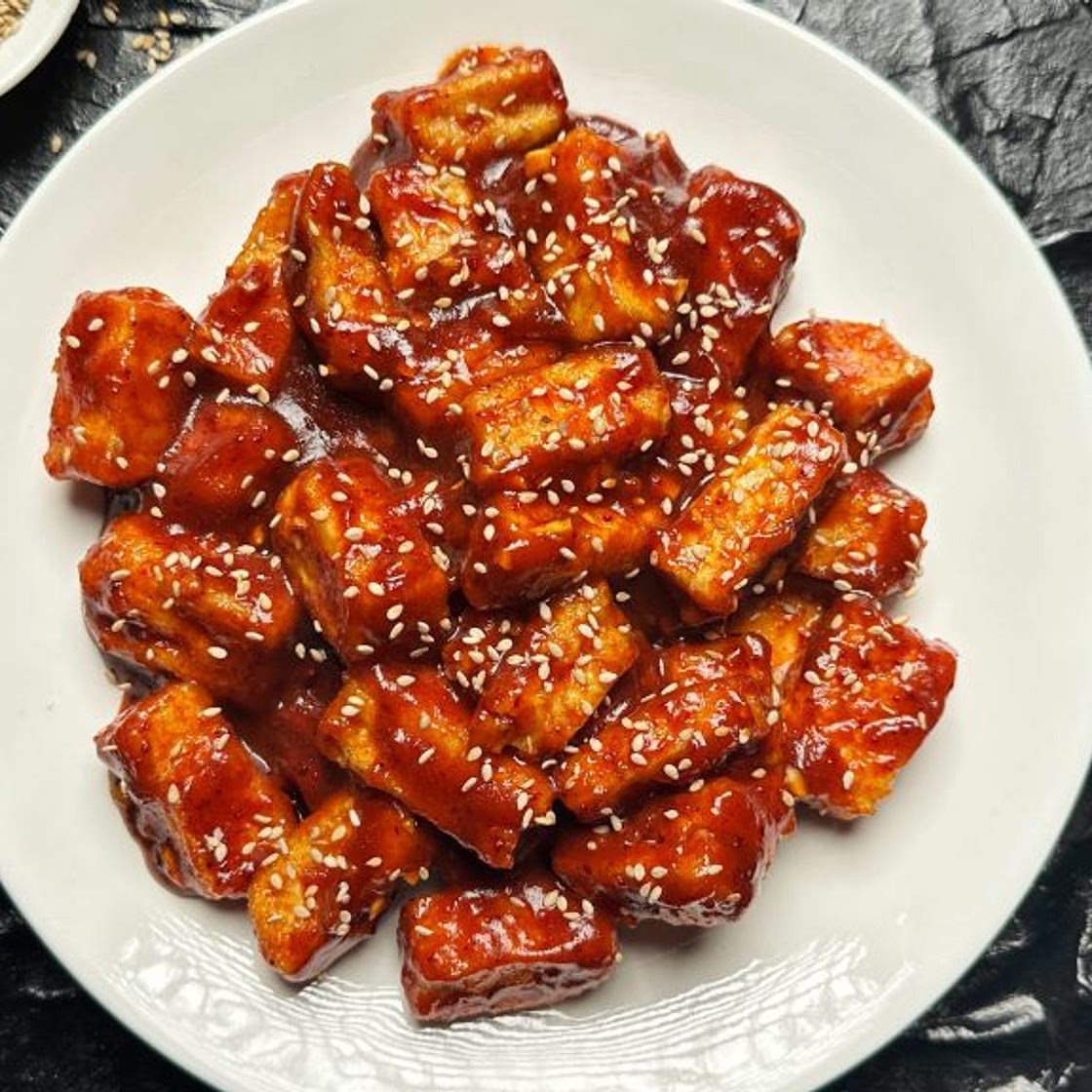Sticky Gochujang Tofu Recipe