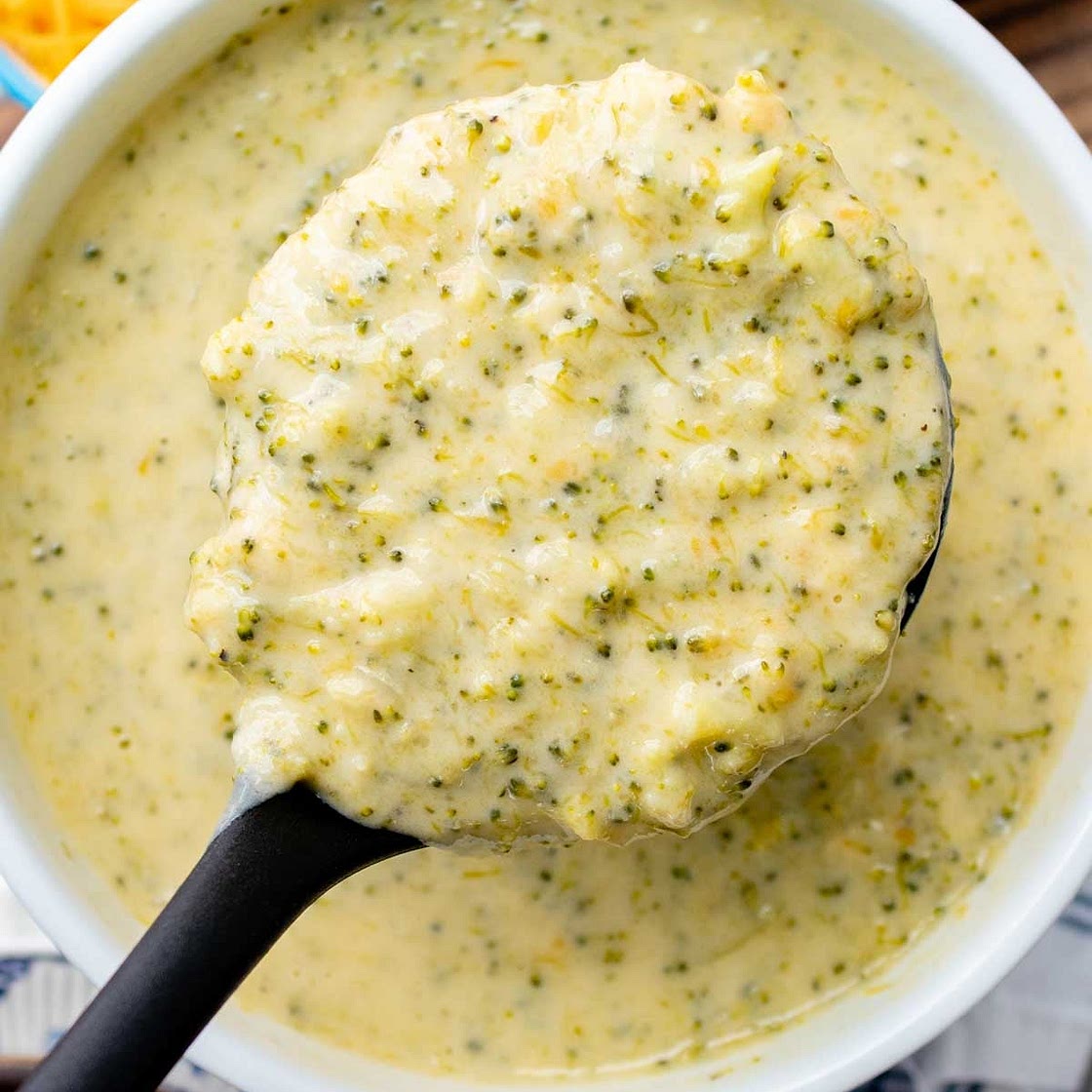 Instant Pot Broccoli Cheese Soup