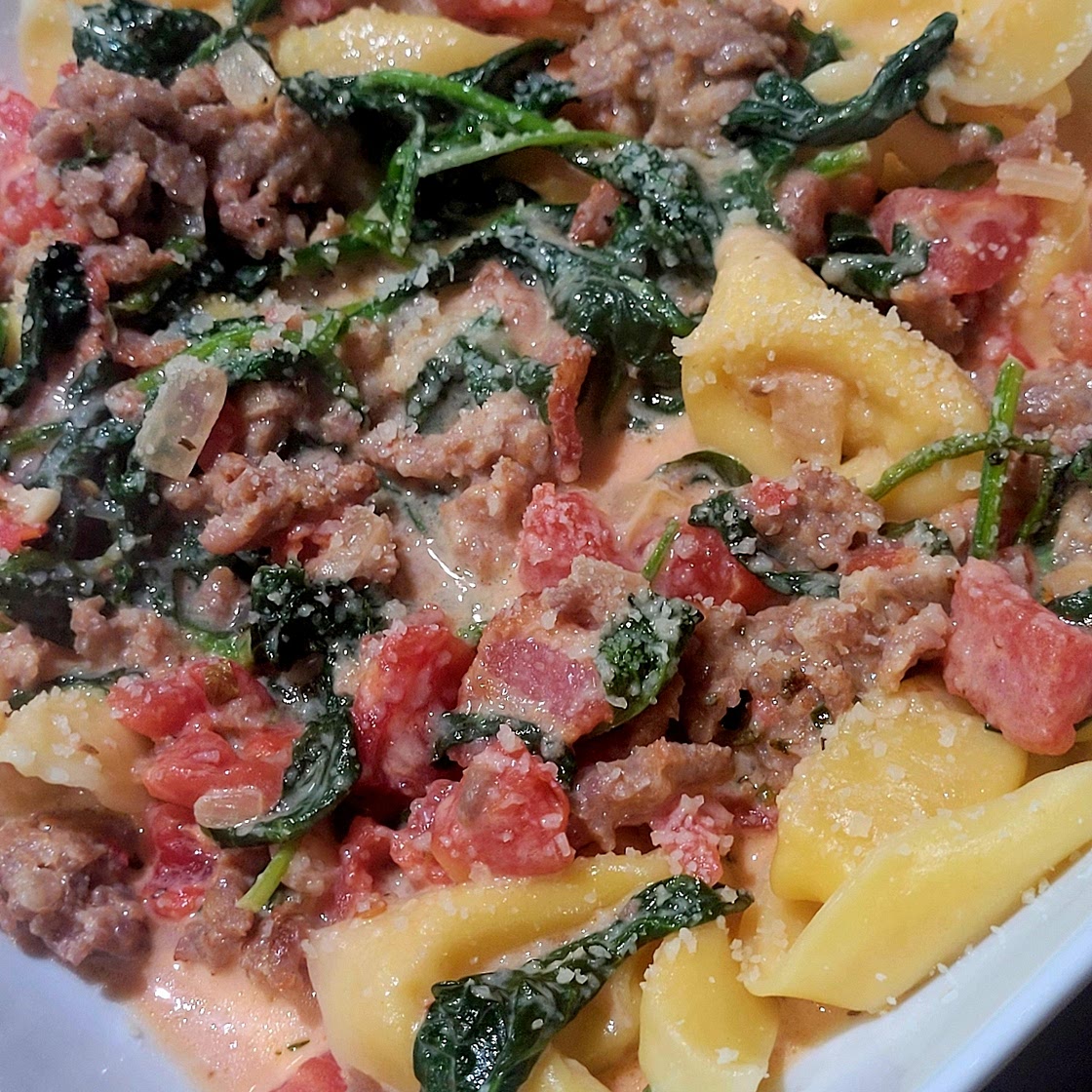 Italian Sausage Rigatoni with Spicy Tomato Cream Sauce Recipe