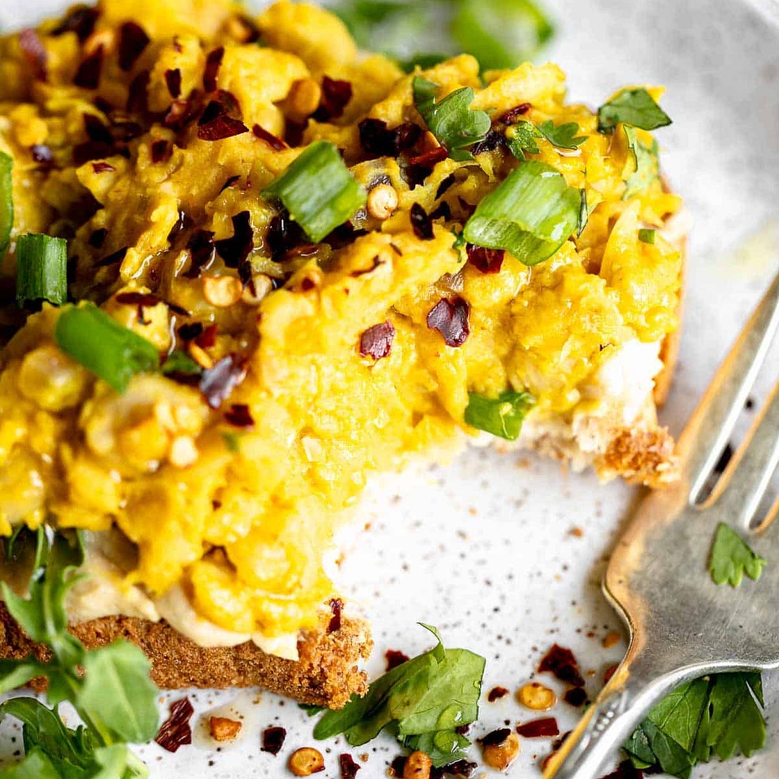 Vegan Chickpea Scramble