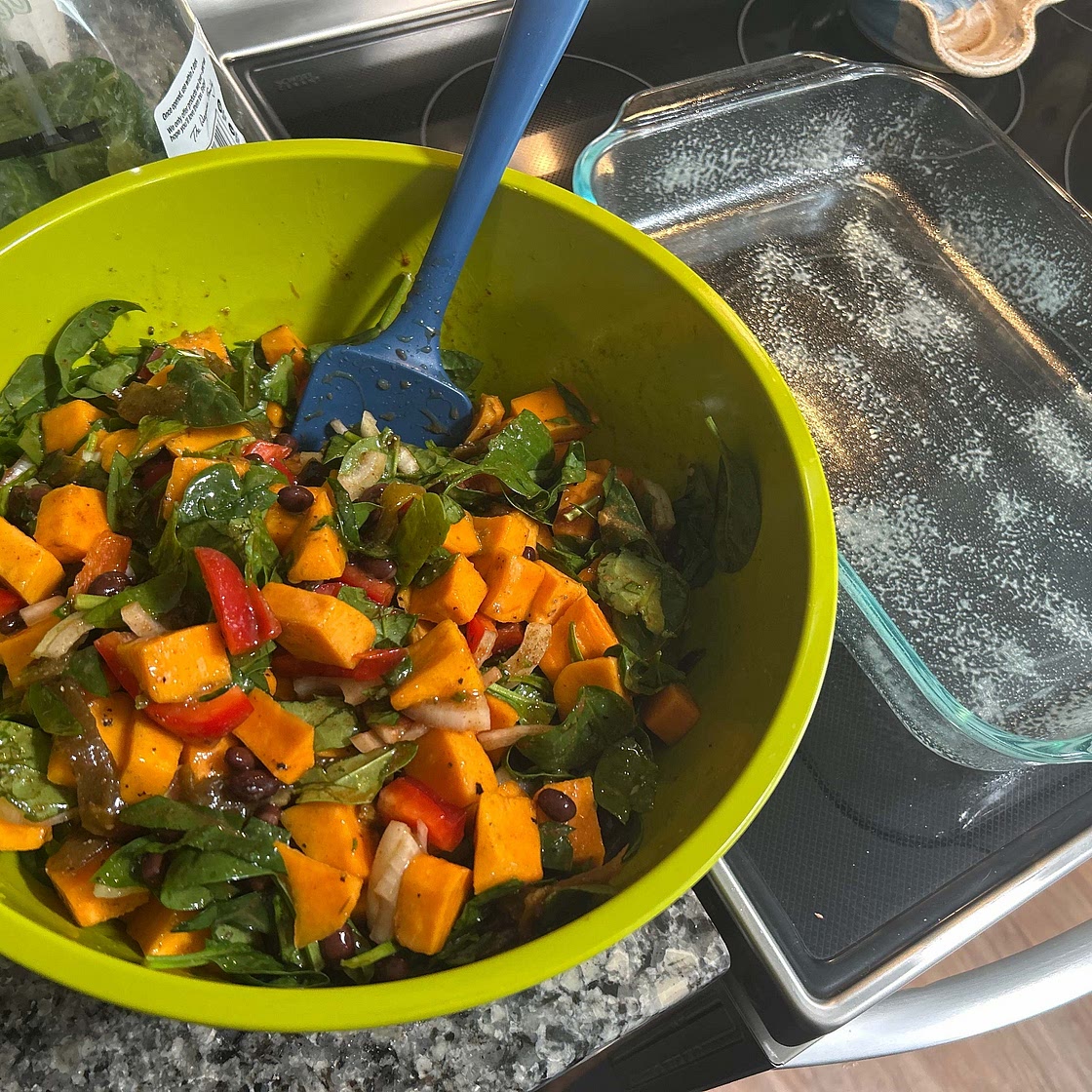 Butternut Squash Enchilada Casserole