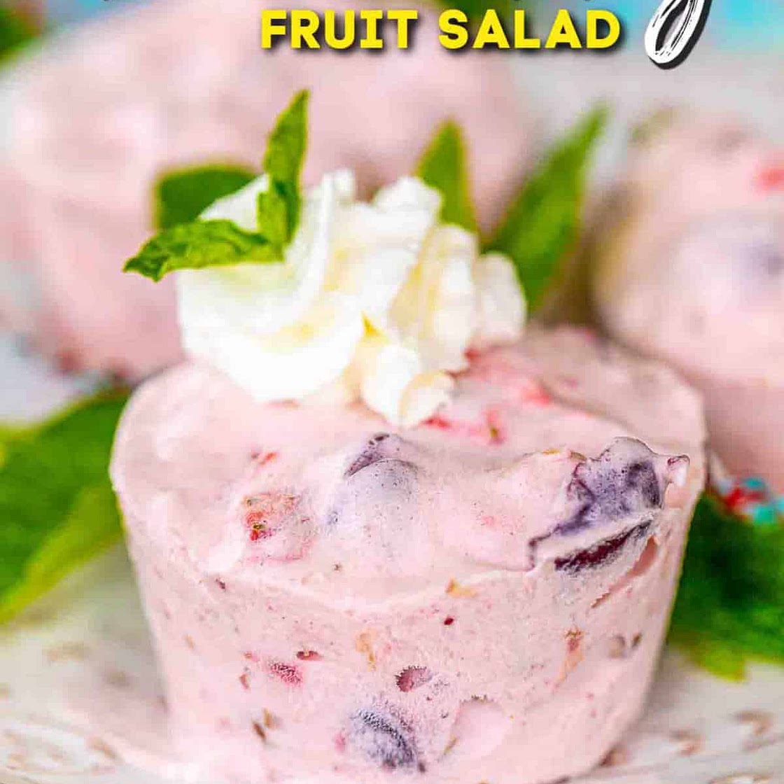 Frozen Cranberry Fruit Salad