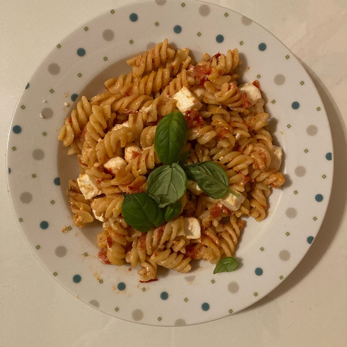 Mediterrane Nudeln Rezept mit Fusilli