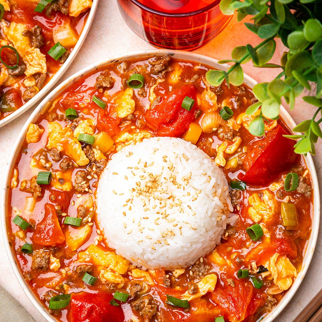 Chinese Beef, Tomato and Egg Recipe