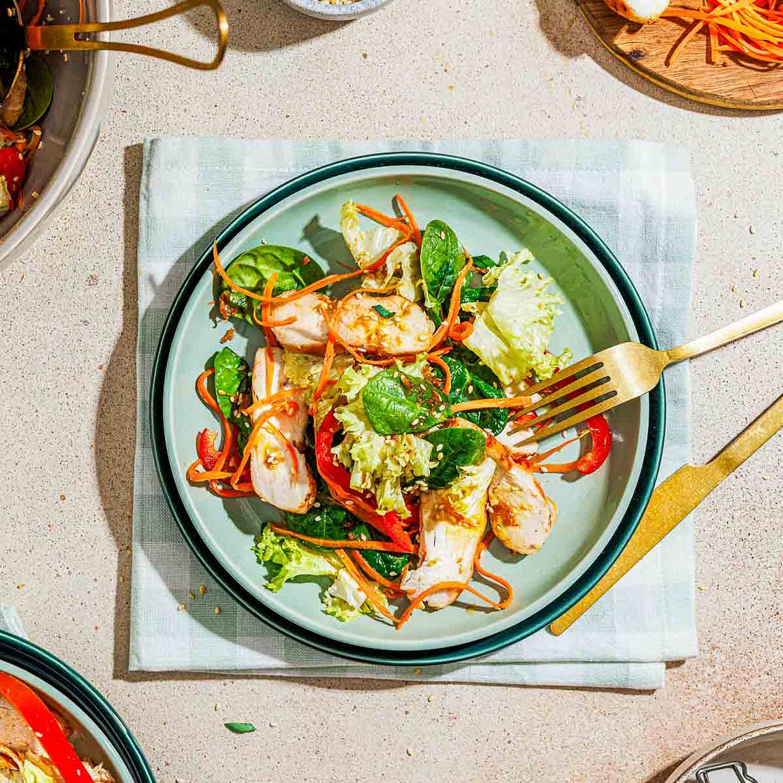 Asian Sesame Chicken Salad