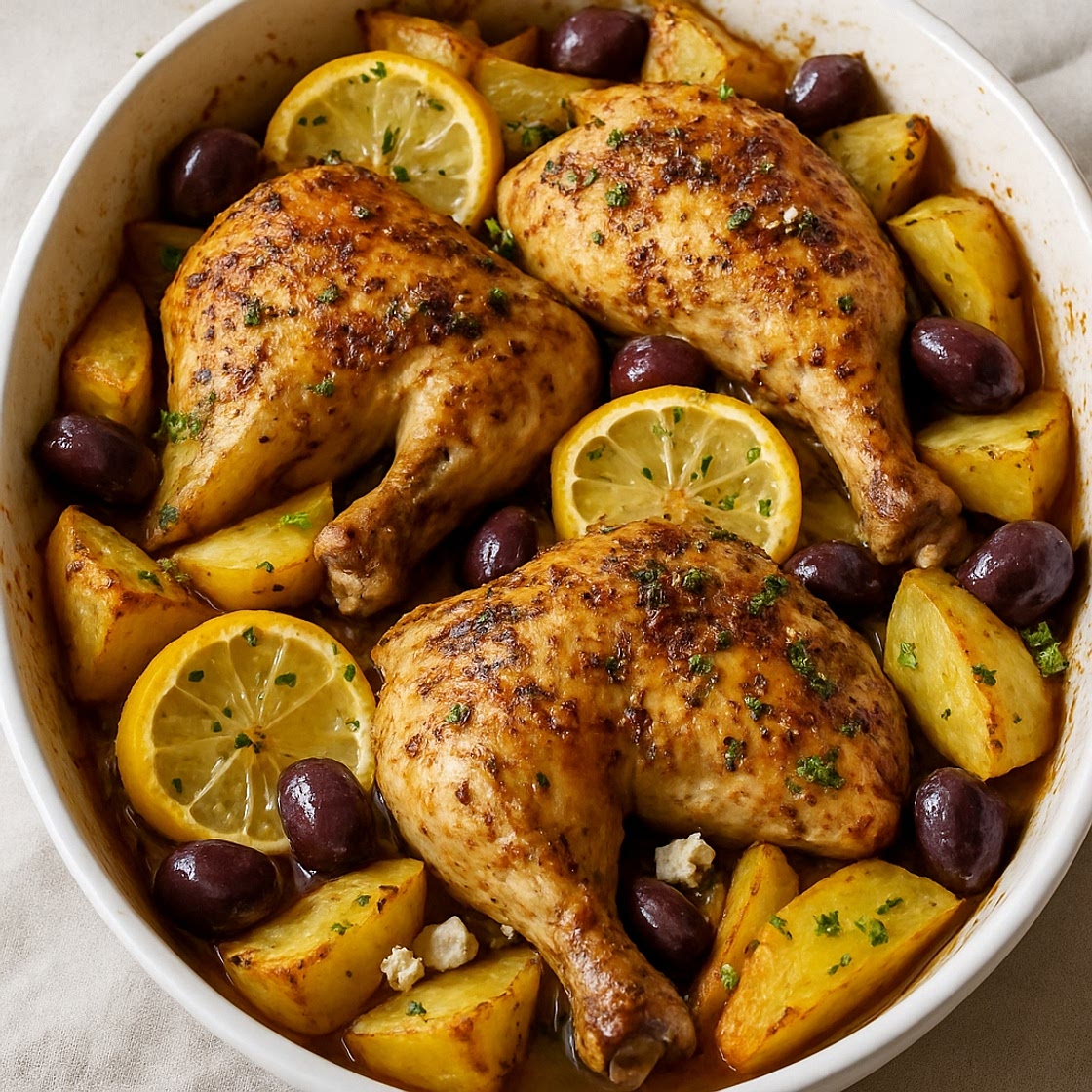 Greek oven chicken