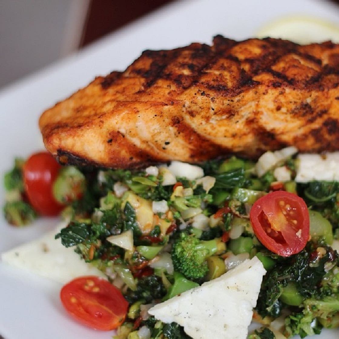 Disney's Ancho Chili-Rubbed Salmon Recipe