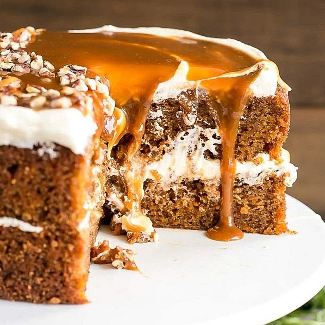 Caramel Carrot Cake