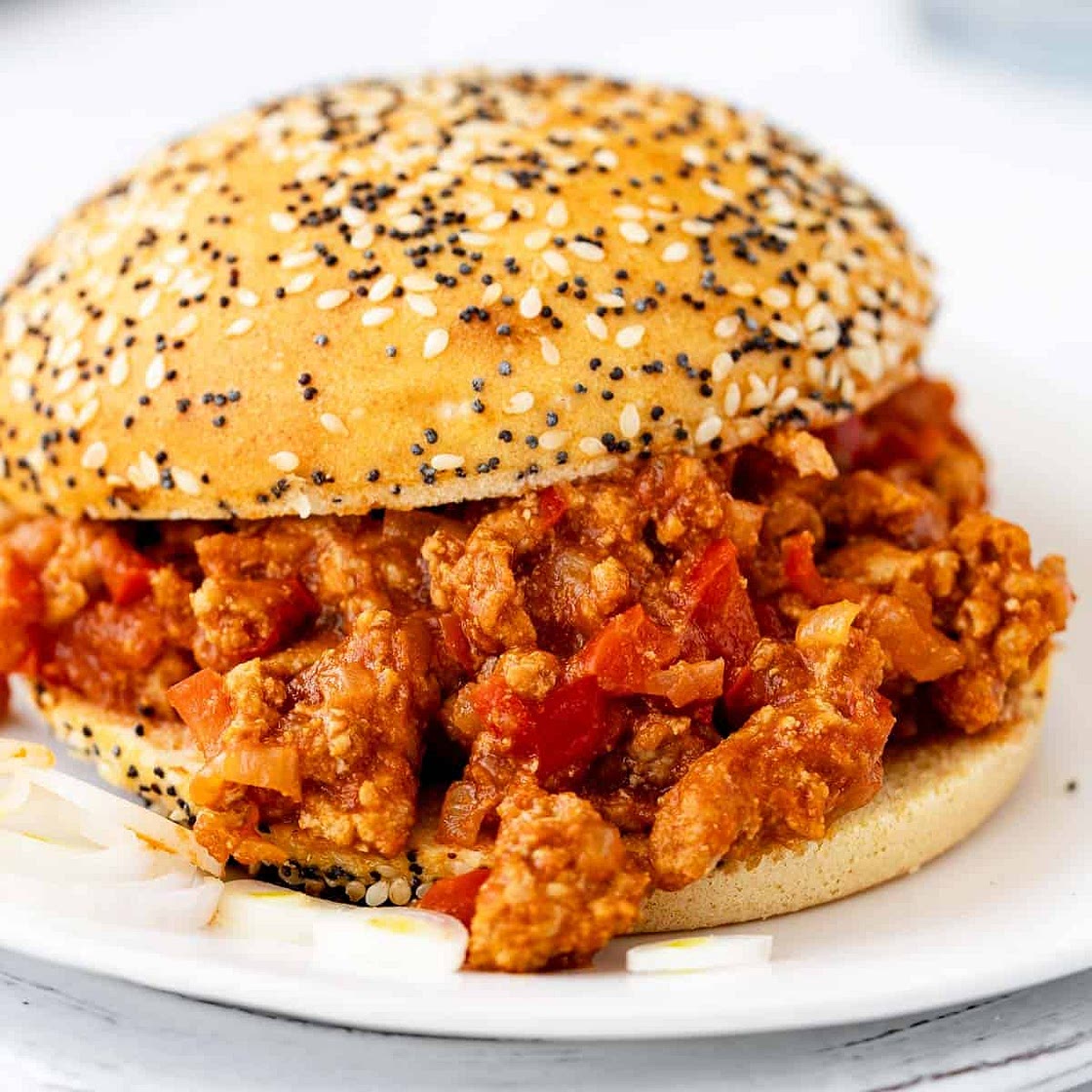 Homemade Sloppy Joe Recipe (Gluten Free, No Ketchup)