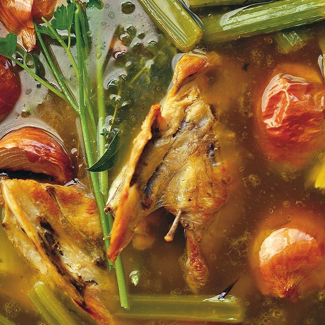 Golden Chicken Stock