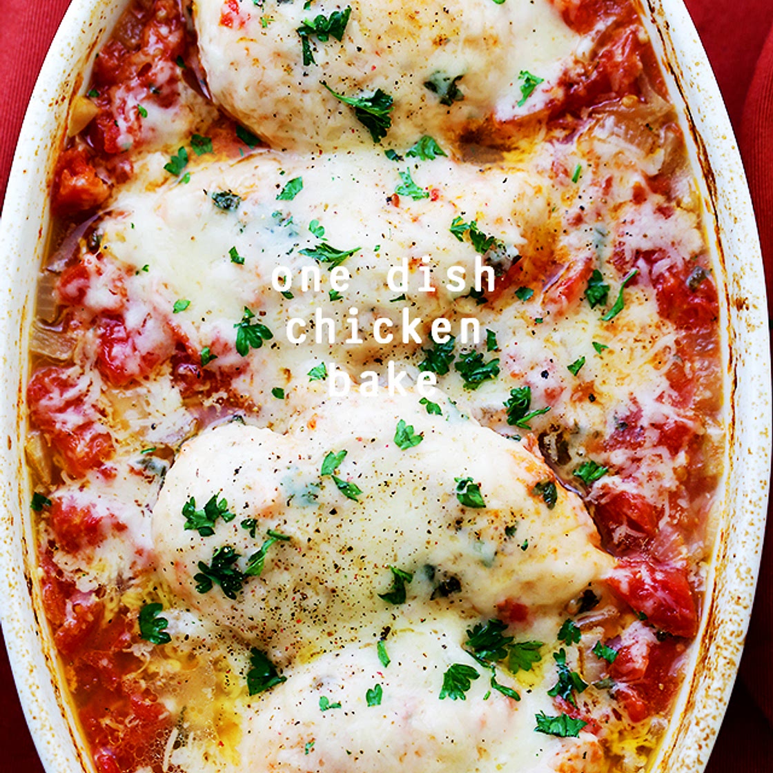 One Dish Chicken Bake