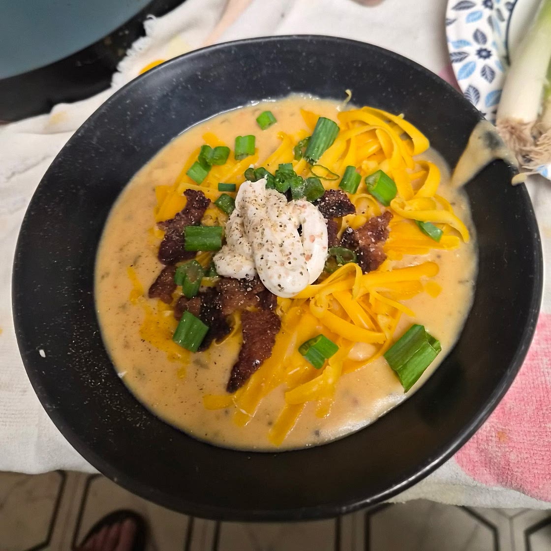 Crock Pot Loaded Baked Potato Soup