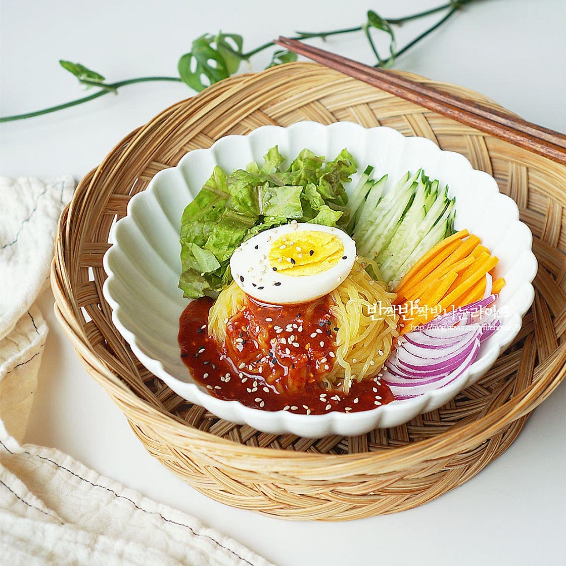 곤약 비빔면 소스 만들기 비빔면 양념장 레시피 곤약면 요리