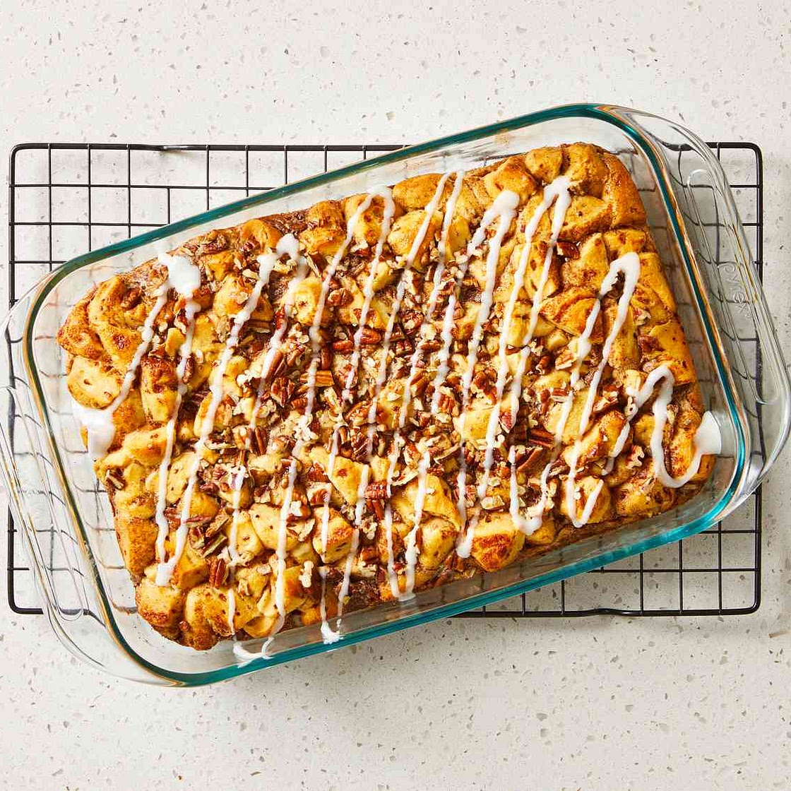 Easy Cinnamon Roll Casserole