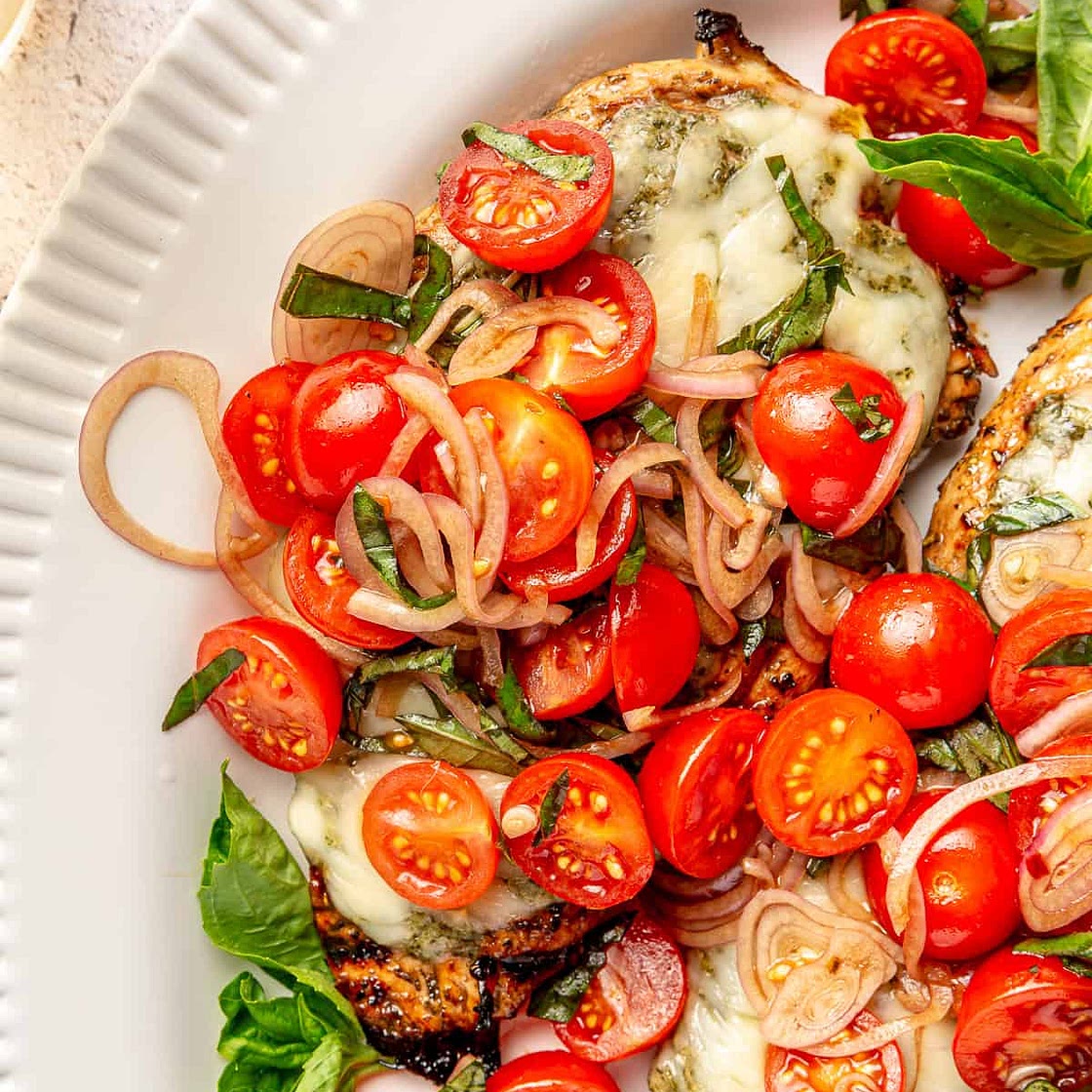 Caprese Grilled Chicken