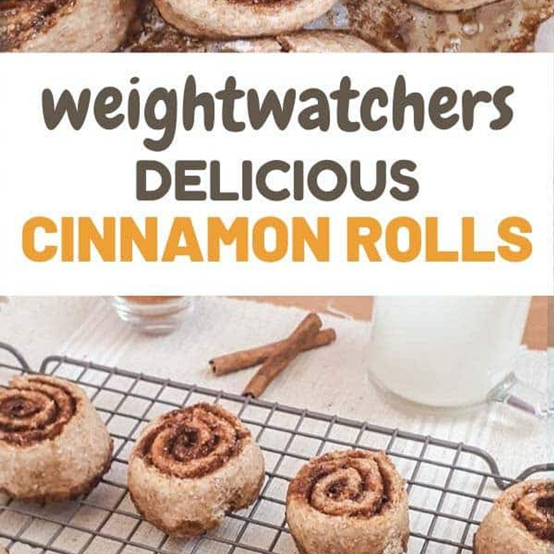 Best Weight Watchers Cinnamon Rolls - No Sugar or Refined Flour