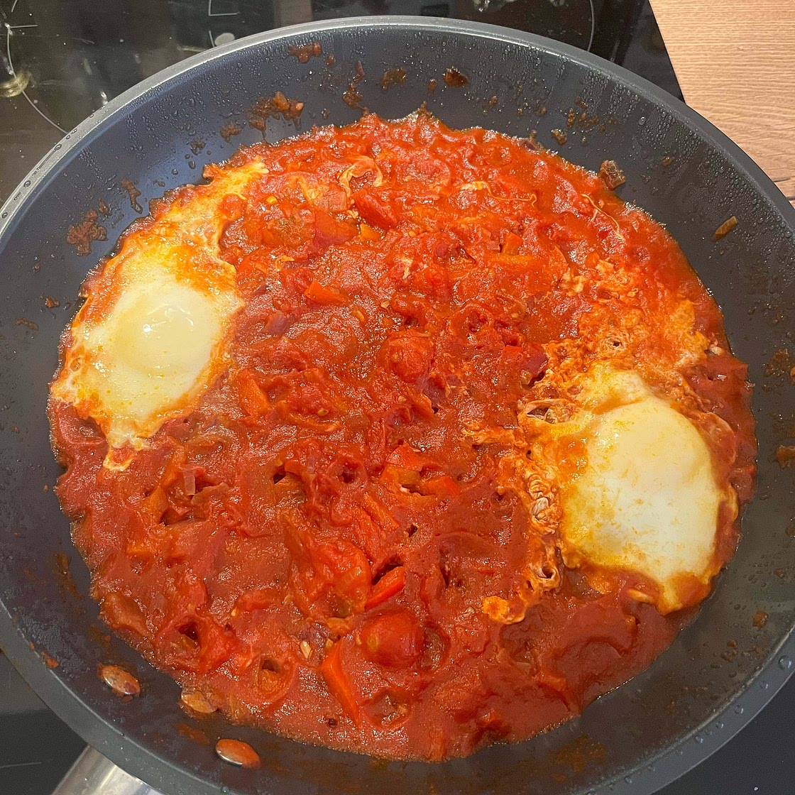 Middle Eastern Shakshuka / Shakshouka /Chakchouka