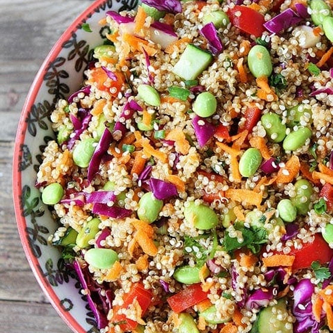Asian Quinoa Salad Recipe