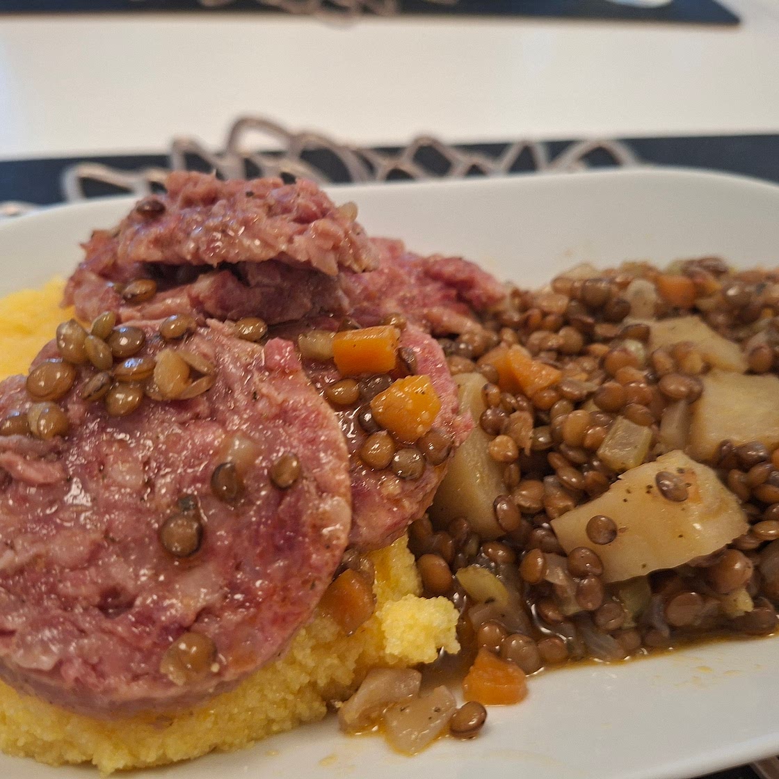 Cotechino with Lentils