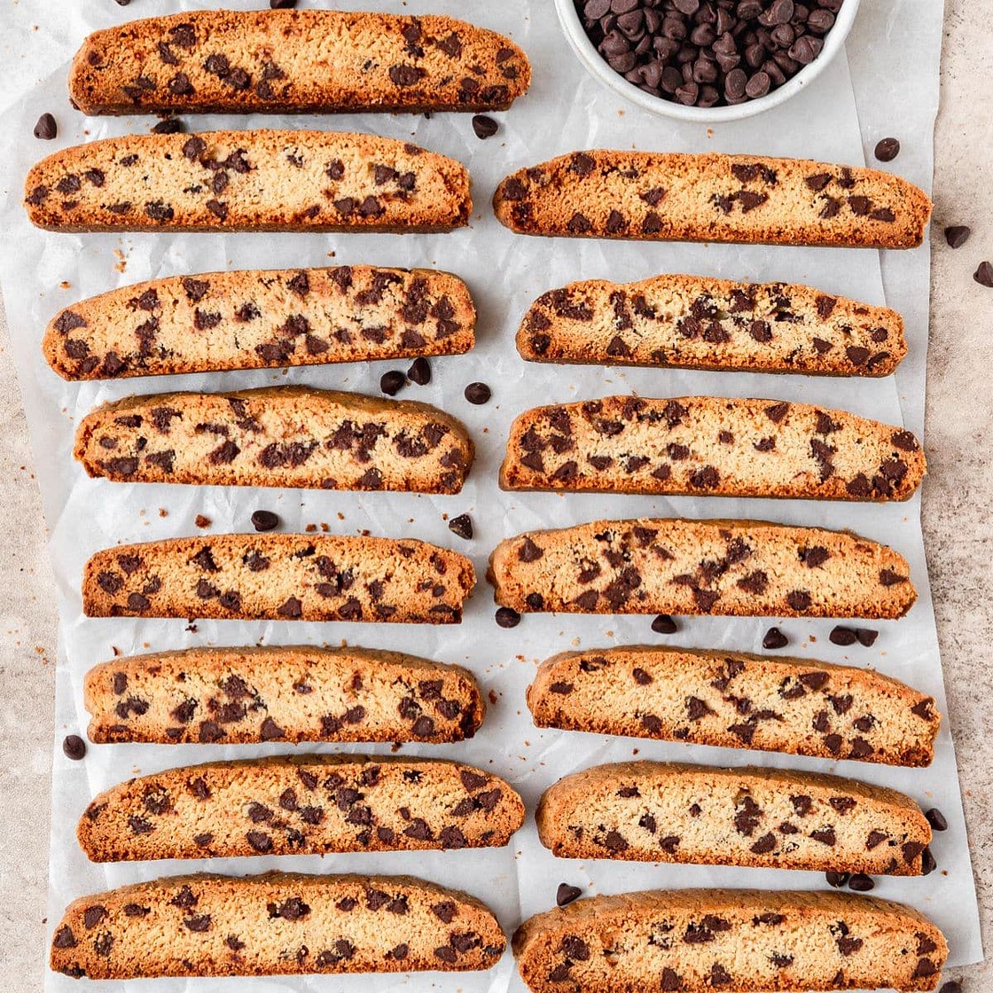 Chocolate Chip Biscotti