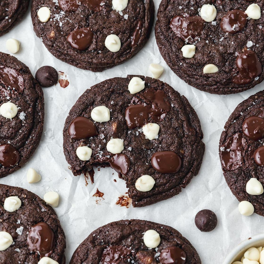 Triple Chocolate Cookies