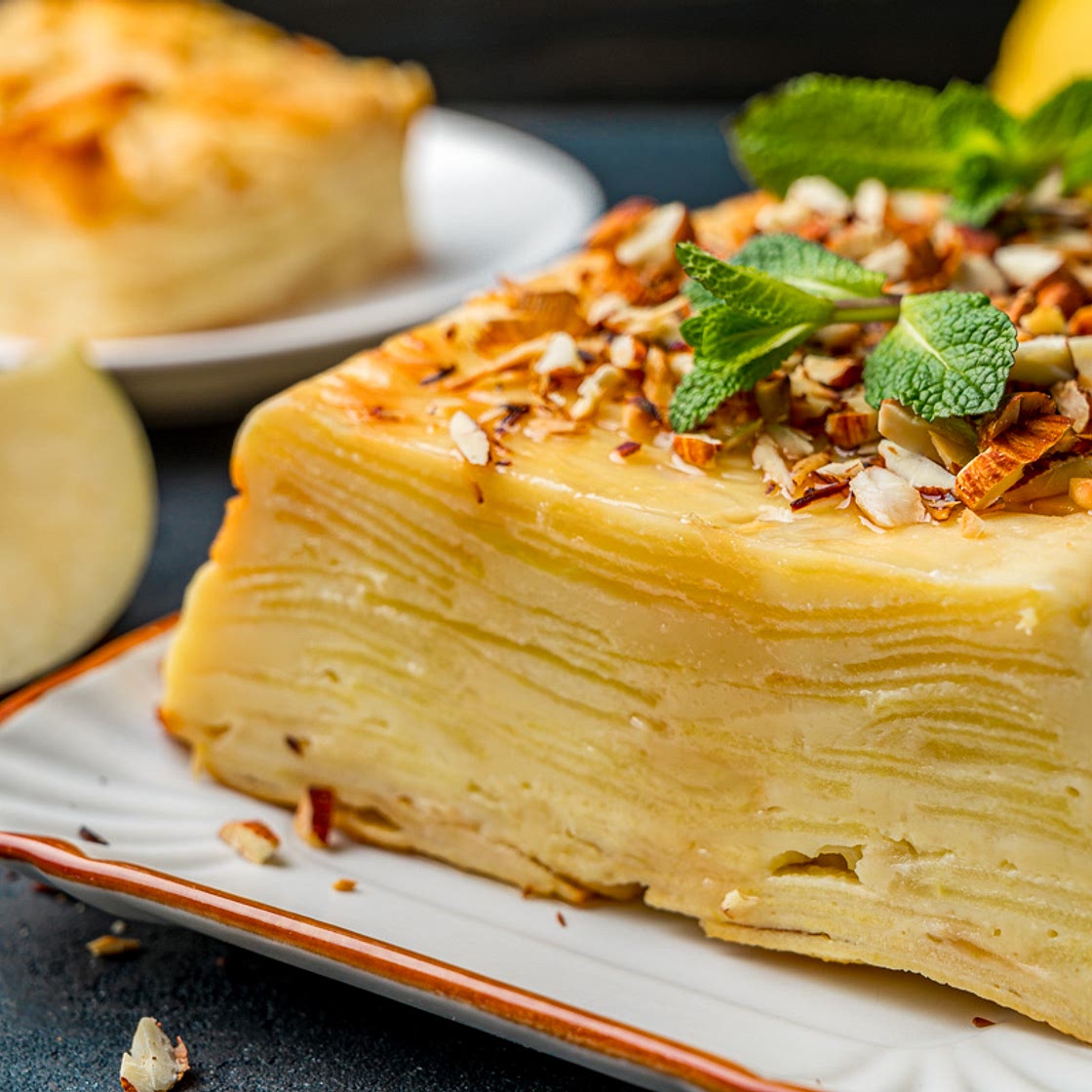 Invisible Apple Cake (Gâteau Invisible Aux Pommes)