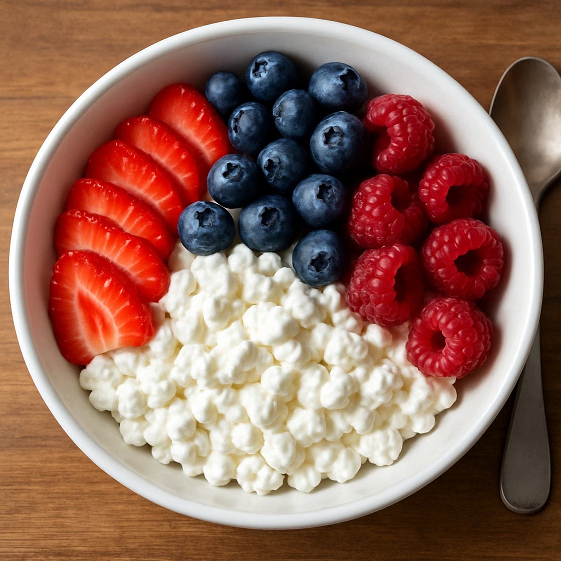 Cottage Cheese & Berry Protein Bowl