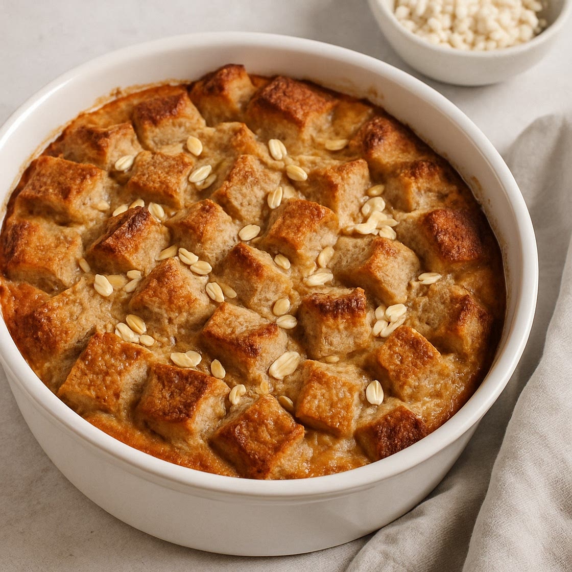 Oat Bread Pudding (Rice-Free, Wheat-Free)