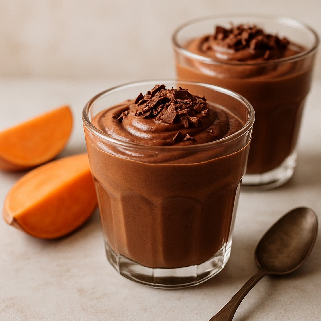 Sweet Potato Chocolate Mousse