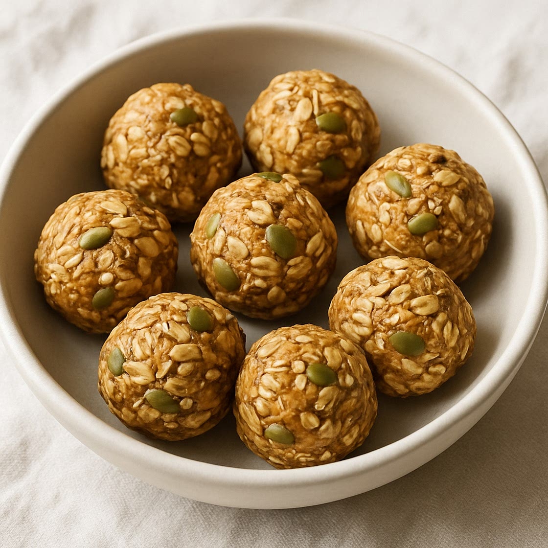 Oat & Seed Energy Bites (GF, Nut-Free)