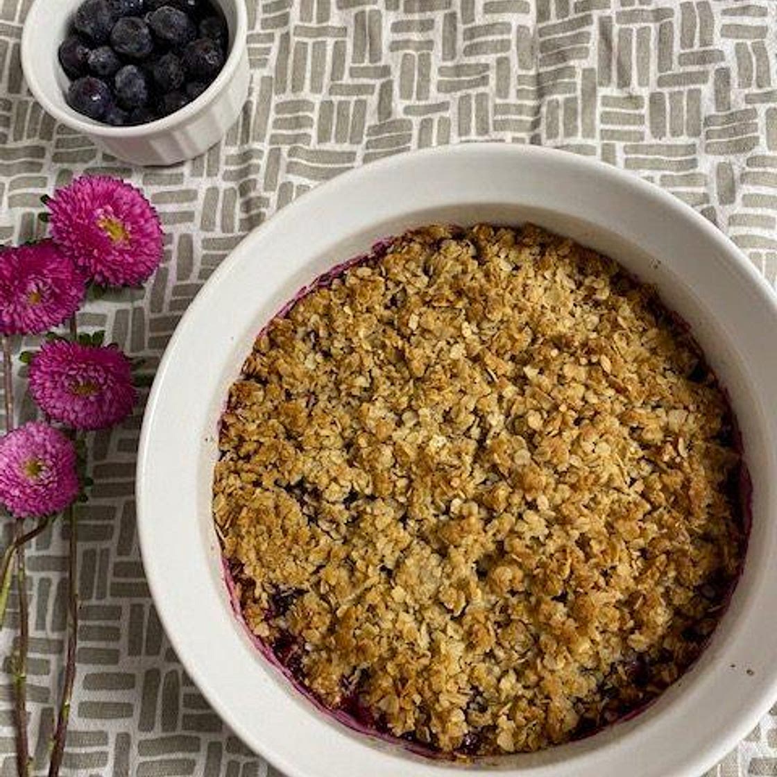 Blueberry Crisp Recipe