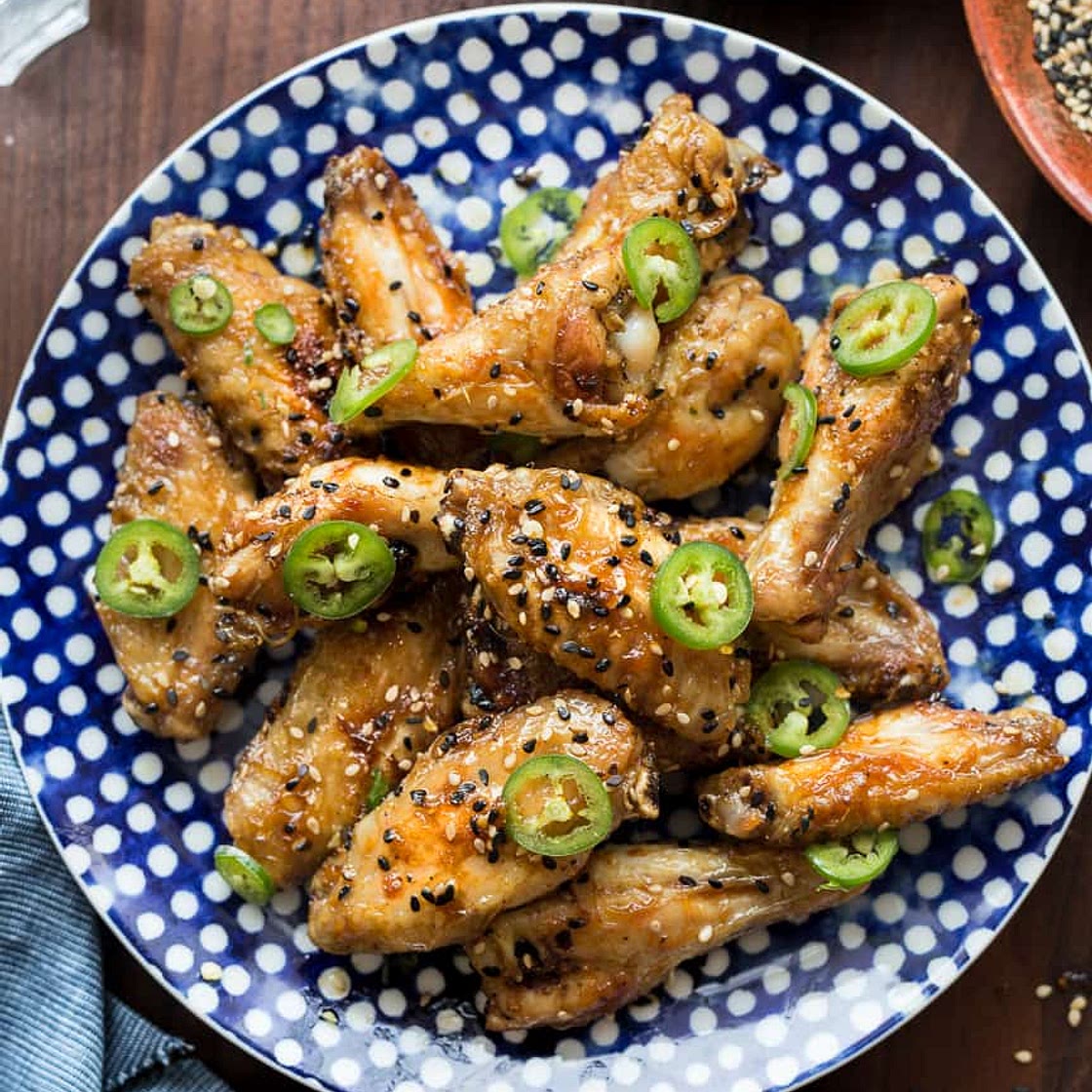 Sticky Asian Wings - Whole30, Paleo