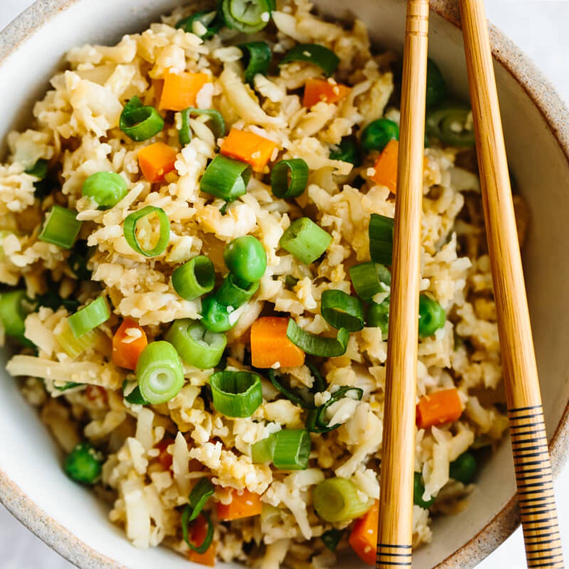 Cauliflower Fried Rice - Easy & Healthy!