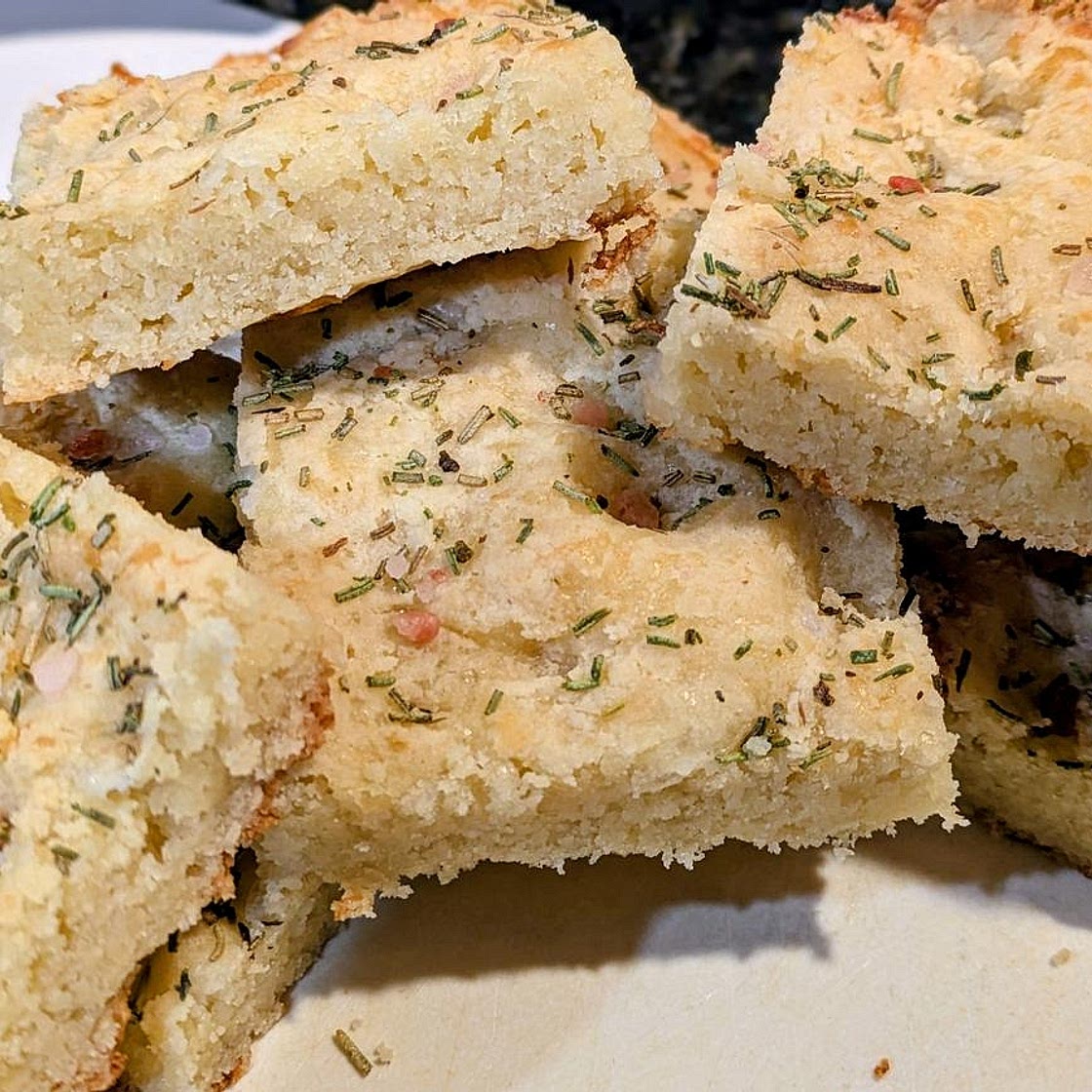 Almond Flour Focaccia