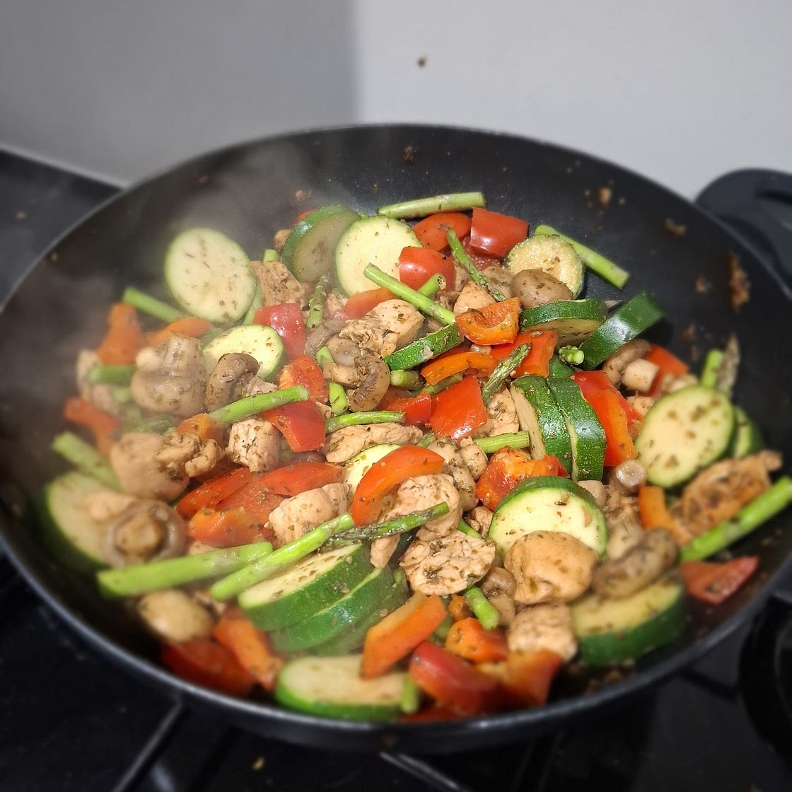 One Pan Italian Chicken Skillet Recipe