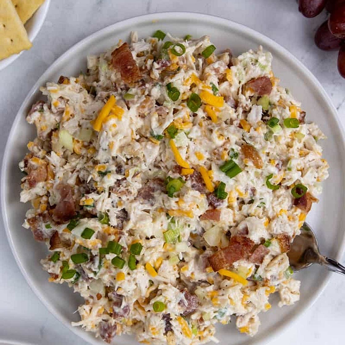 Bacon Ranch Chicken Salad (Chicken Salad Chick Copycat)