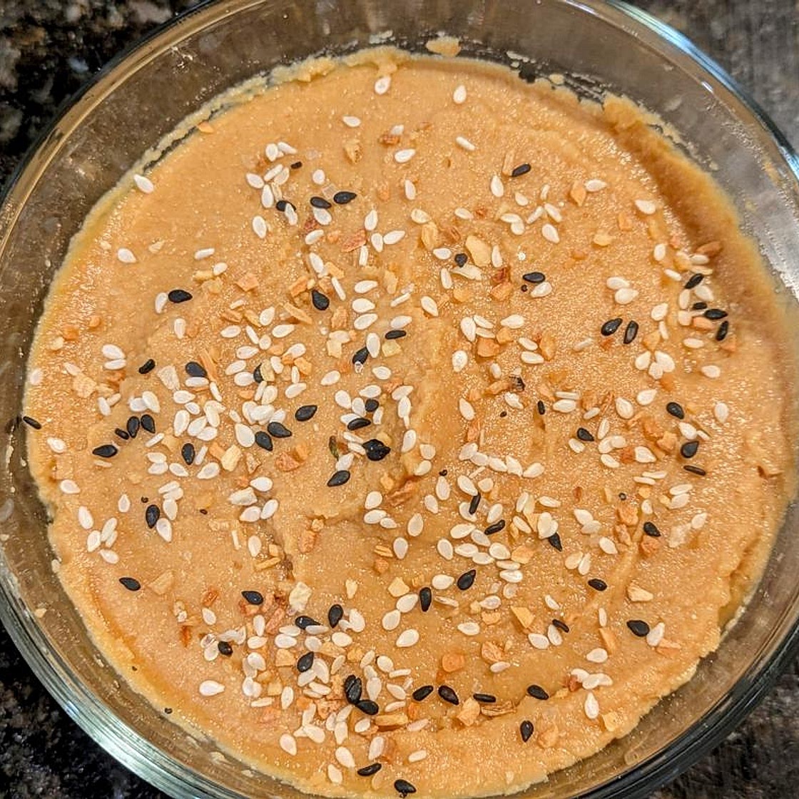 East Asian Miso Hummus